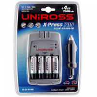 Uniross, X-Press 700, inkl. 4x AA